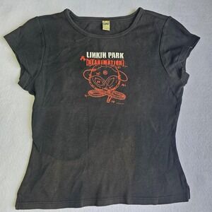 Linkin Park Reanimation Vintage 02 Band Shirt Black Large (small) Kavio Tag